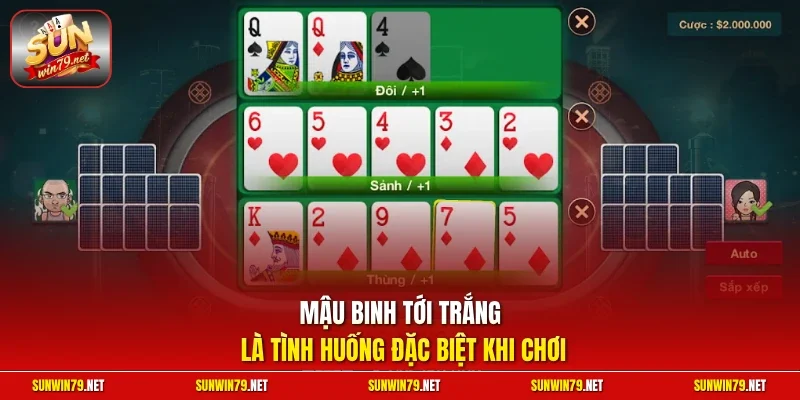 Mậu Binh SUNWIN – Game Bài Đấu Trí Xanh Chín Nhất 2026 14 Sunwin “Mậu Binh Tới Trắng” là tình huống đặc biệt khi chơi